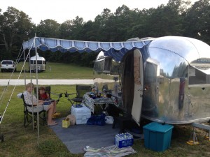 Setup on the Parade Ground