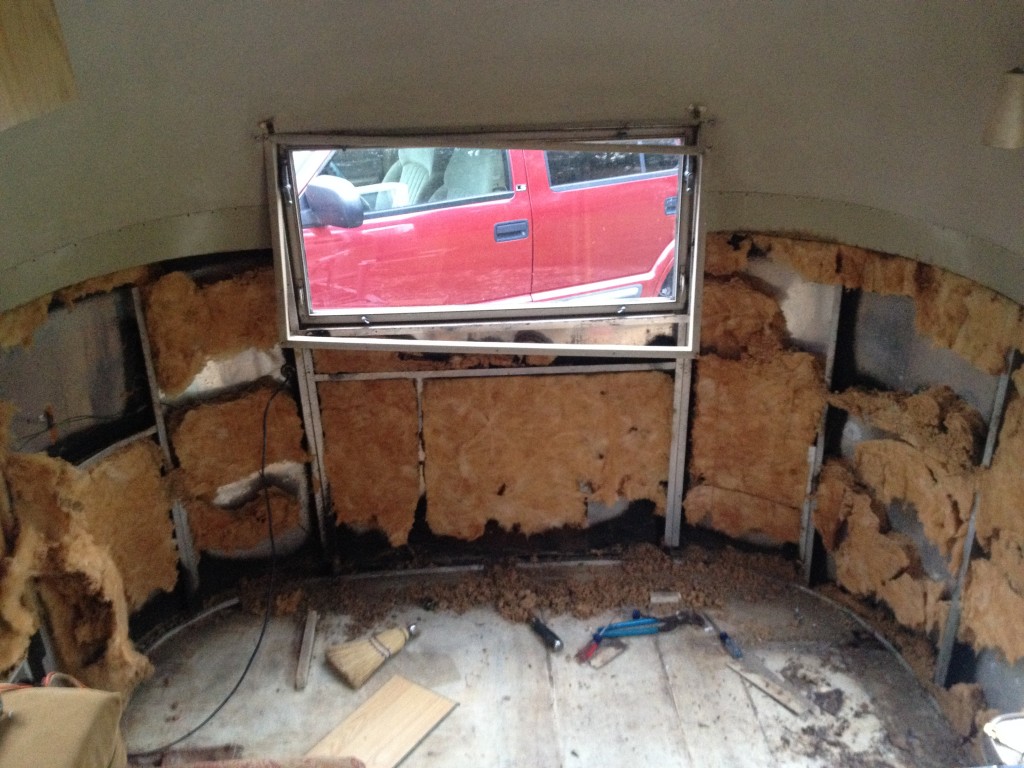 Front Interior Panels Removed